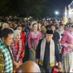 Gubernur Sulawesi Tenggara dan KASAU tinjau pameran di HUT Sultra ke-62